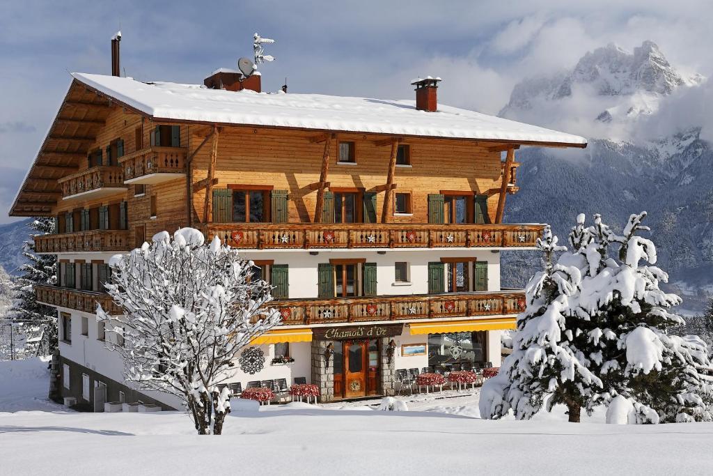 Hotel Le Chamois D'Or Cordon Zewnętrze zdjęcie